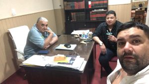 Gastón Frutos reunido con el Secretario General de Salta Rudy Freddy Carrizo 
